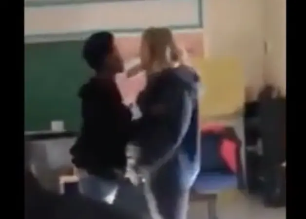 Teacher Put The Paws On Student After He Shoves Her!