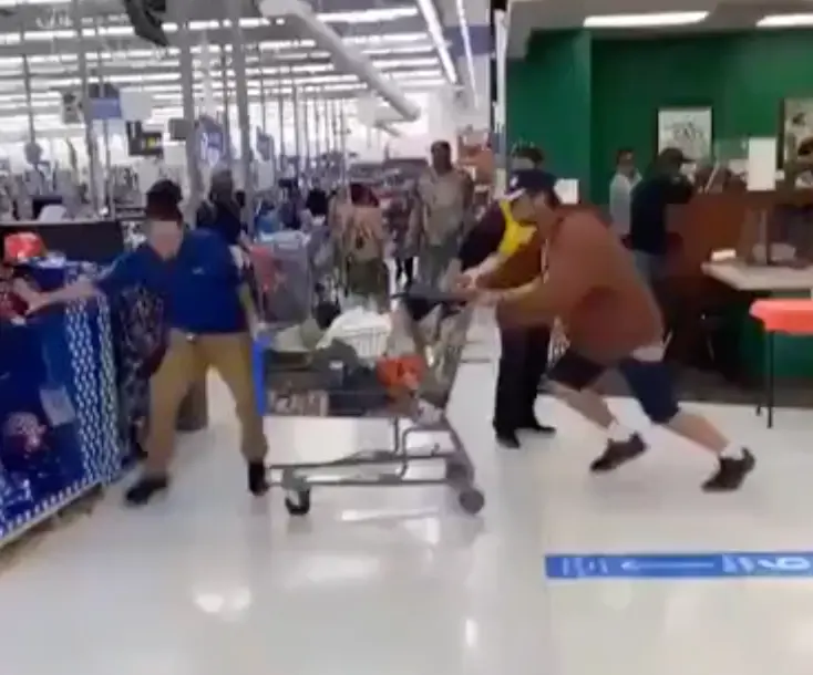 Walmart Dude Had Enough!