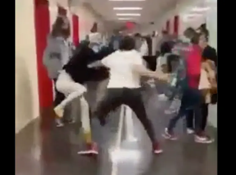 Brutal: Girl Gets Sucker Punched, Head Smashed Into Walls, And Head Stomped!