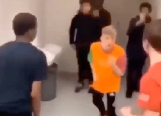 Lil White Boy Had Them Confused!