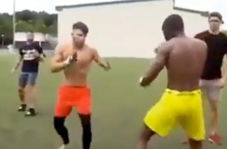 Dude Beats His Opponent With The Ol’ Fake Leg Sweep High Kick!