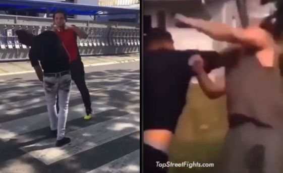 Minute Fight Comp 03: Knocked Out 3x In 6 Seconds, Subway M*rder, School Bathroom Fail & More!
