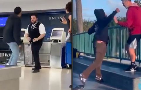 Minute Fight Comp 04: Skater Drops Man In The Way, Airport Fight, Bully Surprise KO In Class & More!