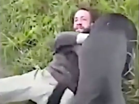 Pedo Gets Caught Trying To Meet Mans Young Daughter, Gets Fed To The Dogs!