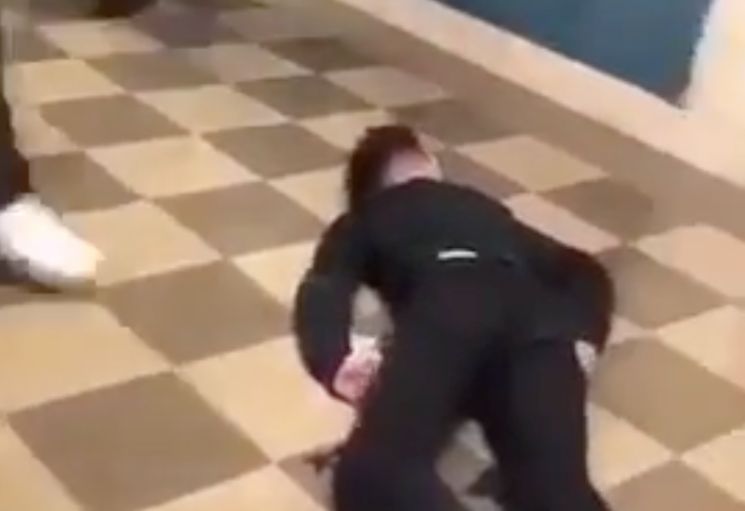 17-Year-Old Gets Charged With Battery After Brutally Slamming Teen At A Chicago High School!