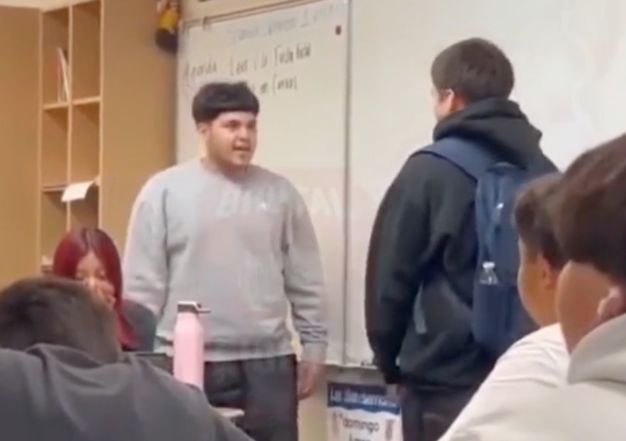 Dropped In Front Of The Whole Class For Talking Sht!