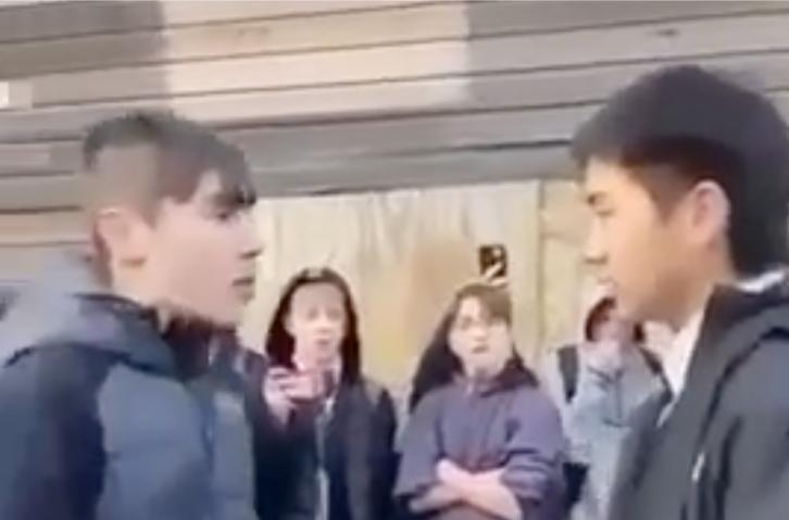 Hogwarts Gone Wild: Asian Kid Gets Jumped But Held His Ground!