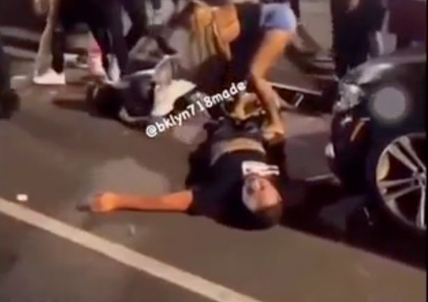 Bodies On Top Of Bodies: Brawl Outside NYC Nightclub Leaves 3 Men Sleeping!