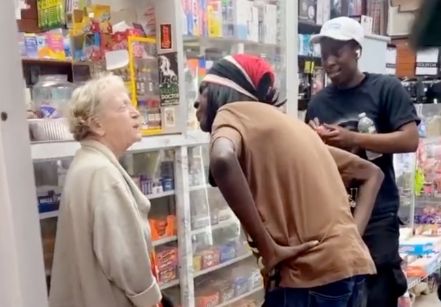 WTF? Bro Really Pressing A Grandma?