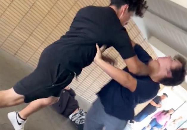 Kid Tried Helping His Cousin But Got Handled Too!