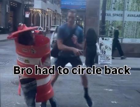Prank Gone Wrong: Came Back And Hit Him With The Sparta Kick 3000!